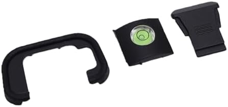 Jiawu Viewfinder Eyecup, Soft Silicone Blocks Stray Light Comfortable Viewing Hot Shoe Cover, Hot Shoe Level with Easy Install Portable for RP R8 Cameras - Image 2