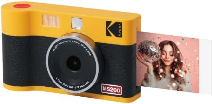 KODAK Mini Shot 2 ERA 4PASS 2-in-1 Instant Camera and Photo Printer (Yellow, Camera + 8 Sheets) by Unknown