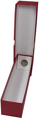 Guardhouse 9" Single Row Storage Box for 2" Paper and Plastic Coin Holders Red - Image 3
