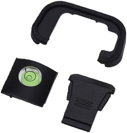 Camera Eyepiece Eye Cup, Viewfinder Eyecup and Hot Shoe Cover Kit, with Shoe Level, Soft Silicone Eyecup Compatible for RP R8 Camera - Image 6