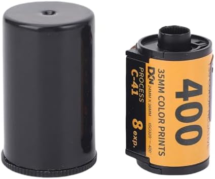 35mm Wide Exposure Latitude HD Camera Color Film for 135 Cameras, Fine Grain Quality for Low Light Shots, ISO 320‑400 Degrees, Plastic Material, 1 Roll + Storage Case (8 Sheet) - Image 6