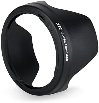 EW-78E Reversible Lens Hood Shade Protector for Canon EF-S 15-85mm f/3.5-5.6 IS USM LENS, Replaces Canon EW-78E Lens Hood - Image 6