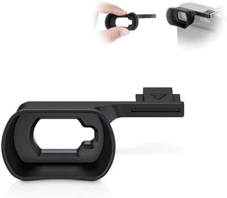 JJC Silicone Eyecup Viewfinder for Leica Q3 43 & Q3 with Extended Design by JJC