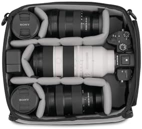 WANDRD All New Essential Plus Camera Cube V2: Camera Storage with Soft Grey Interior, Modular Dividers & Quick Access—Fits PRVKE 31L Traveling Bag, Mirrorless Kit, Lenses & Photography Accessories - Image 3