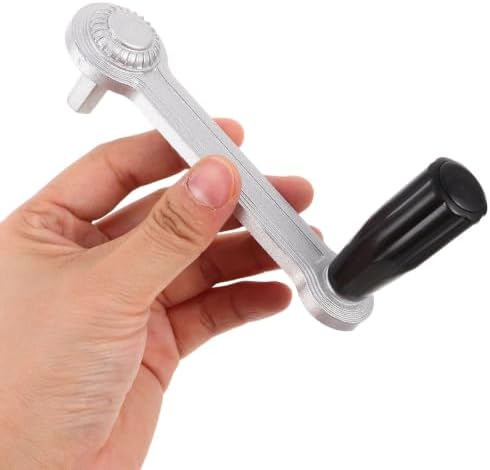 LIFKOME 2pcs Manual Roller Shutter Crank Handles Hexagonal Shaft for Roller Blinds and Shutters, Plastic and Iron Material, Smooth Lifts and Effortless Operation, for Casement Windows - Image 4
