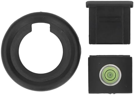 Generic Viewfinder Eyepiece Eyecup Set, Durable Replacement Eyecup with Hot Shoe Cover and Bubble Spirit Level for Z8 Z9 Cameras, ABS Material, 3 Pieces - Image 6