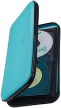 Heavy Duty CD/DVD Case - 72 Capacity Hard Shell Holder for Car, Disc Binder, Protective Blu-ray Wallet (SkyBlue) by XiongYe