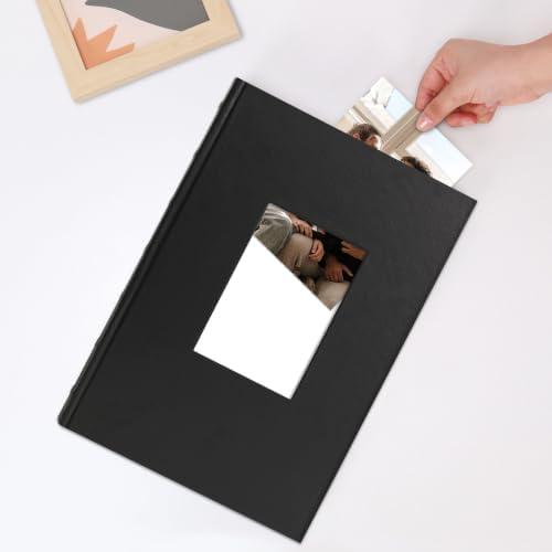 Vienrose Photo Album 4x6 300 Photos PU Leather Cover Black - Image 4