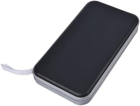 alavisxf xx CD Holder, 72 Capacity Hard Plastic Storage Case for Car - Image 5