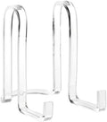 Plymor Clear Acrylic Ribbon-Style Display Easel, 6.125" H x 4" W x 6.5" D (2 Pack) by Plymor