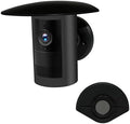 UV Rain Cover Compatible with Ring Outdoor Cam Plus(new-est Model), Weatherproof Camera Protector, Sun Shade Camera Cover, Anti Glare, Black, 1Pack | Weatherproof Camera Protector, Sun Shade Camera Cover, Anti Glare, Easy to Install, Not Obstruct the V... by TEKCAM