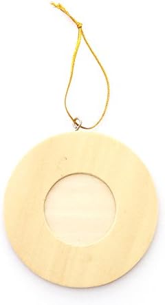 LWR CRAFTS Wooden Mini Round Photo Frame Pack of 12 - Image 2
