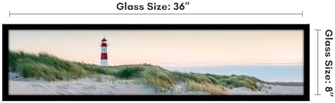 Americanflat 8x36 Picture Frame - Engineered Wood - Black - Image 2