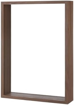M METERXITY 1-Pack Dried Flower Frame, 8 x 12 Inch Double Acrylic Wooden Dried Flower Photo Floating Frame for Tabletop/DIY/Handicrafts [Coffee] - Image 7