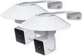 Gcioii 2 Pack Wall Mount for WYZE Cam Pan V3 & Cam Pan V4, Weatherproof Cover and Outside Corner Accessories, Reduce Blind Spots (White, Camera not Included) by Gcioii