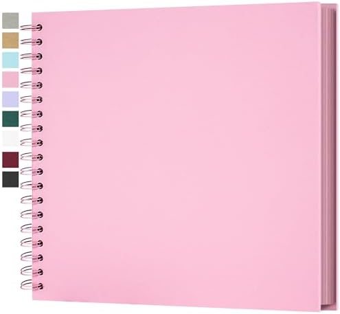 Yopih Scrapbook Album 10x10in, Acid-Free Kraft Paper 20 Sheets 40 Pages by Yopih