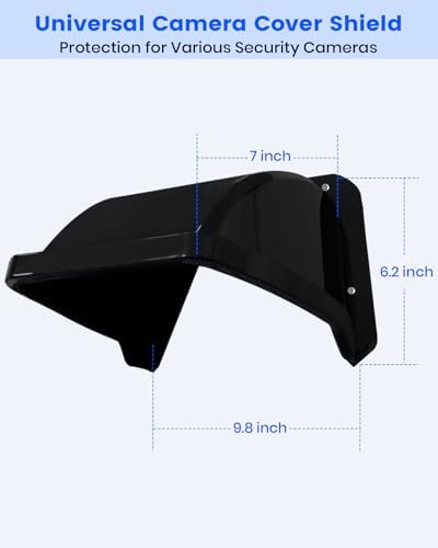 Universal Security Camera Sun Shade Cover Shield for Outdoor CCTV Cameras - Image 6