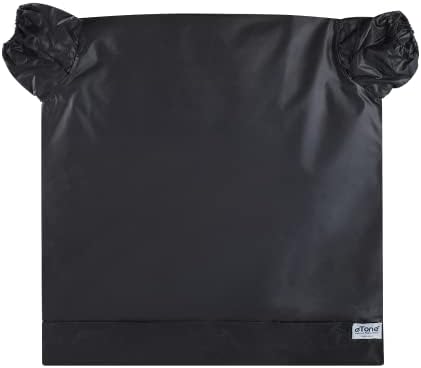 Darkroom Equipment Oversize Film Changing Bag Camera Dedicated Film Developing Darkroom Zipper Bag Double Layer Load Photography 27.3X28.26'' Photography Accessories (L) by eTone