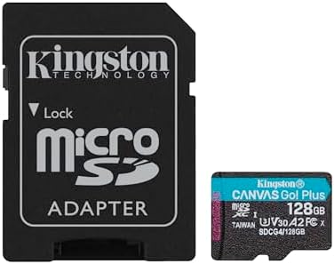 Kingston Canvas Go Plus 128GB microSD Card | Up to 200MB/s | Class 10, UHS-I, U3, V30, A2 | SDCG4/128GB by Unknown