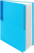 Kokuyo 40-Pocket Binder with Plastic Sleeves (Light Blue), A4 Art Portfolio Folder with Clear Sheet Protectors. 80 Pages of Presentation Display Book. Japan Import (CTRA-C40LB) by KokuyoUS