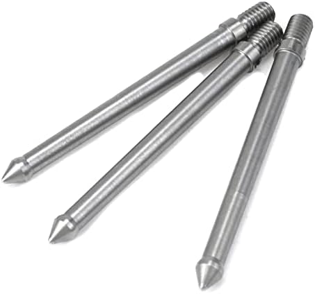 3 Pcs 3/8" Stainless Steel Tripod Ground Spike Mount Adapter(120mm) - Image 4