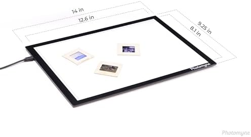 Photomyne A4 Light Pad – Slide & Film Negative Scanning Viewer - Image 4