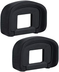 Viewfinder Eyepiece EG Eyecup for Canon EOS 5DMark III 7D 7D Mark II 1Dx Mark II 1Ds Mark III 1D Mark IV 1D Mark III Camera Canon Eyepiece (2Pcs) by Shenligod