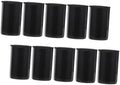 YARNOW 10pcs Film Canister Durable Plastic Film Holders with Lids for Secure Storage Coins Beads and More for Travel and Outdoor Photography by YARNOW