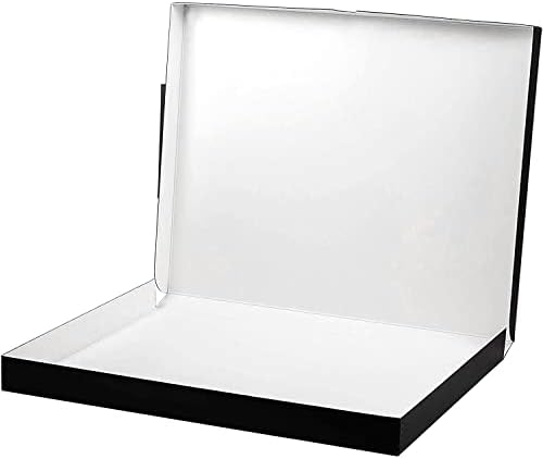 Lineco 16x20 Black Clamshell Archival Folio Storage Box, 1.75" Deep - Image 2