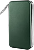 Siveit CD DVD Cases 96 Capacity Disc Storage Binder for Car(Dark Green) by Siveit
