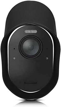 kwmobile Silicone Cover for Arlo Ultra/Arlo Pro 3 / Pro 4 Cover - TPU Protective Camera Skin with Sun Shield - Weather-Resistant - Black - Image 4