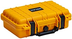 MEIJIA Portable All Weather Waterproof Protective Hard Case, Small Camera Case,Dry Case with Customizable Foam,Fit Use of Drones, Camera,Equipments, 11.65 ”x8.35”x3.78” by MEIJIA