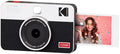 KODAK Mini Shot 2 Retro 2x3 Instant Camera, Photo Printer, 8 Sheets, White by Unknown