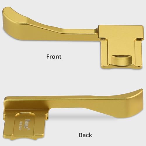 Haoge THB-XVG Metal Thumb Up Rest Hand Grip for Fujifilm X100VI Fujinon X100V Camera Accessories Gold Hot Shoe Thumb Up - Image 5