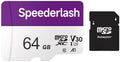 Speederlash 64GB Micro SD Card with Adapter, U3 A1, Up to 95MB/s by Speederlash