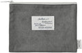 Monolike Archive 247 Faded Flat Pouch, Light Gray - Makeup Bag, Cosmetic Bag, Travel Bag, Toiletry Bag, Organizer, Storage Bag by Onlythingsilike