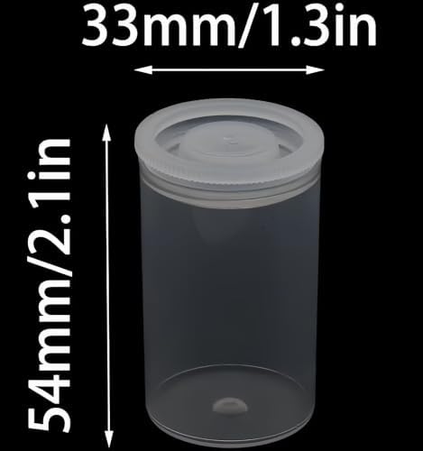 HORNO 10pc 35mm Caliber Plastic Film Canisters (Clear) - Image 5