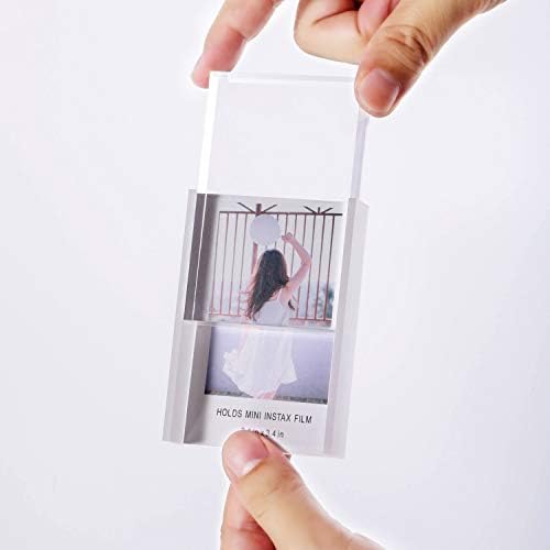 Cute Instax Mini Photo Frames, 2x3 Polaroid Picture Frames, Acrylic Desktop Small Picture Frame for Fujifilm & Polaroid Film, Mini Instant Photos Display Holder for Home, Office Decoration (3 Pack) - Image 4