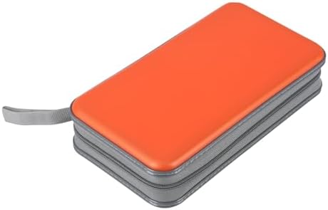alavisxf xx CD Case, 96 Capacity Hard Plastic Organizer Wallet for Car - Image 5