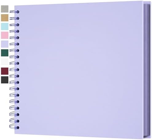 Yopih Scrapbook Album 10x10in, Acid-Free Kraft Paper 20 Sheets 40 Pages by Yopih