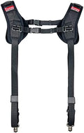 ztowoto Camera Shoulder Double Strap Harness Quick Release Adjustable Dual Camera Tether Strap with Safety Tether and Lens Cleaning Cloth for DSLR SLR Camera by ztowoto