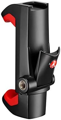 Manfrotto Universal Smartphone Clamp, Pro Version (MCPIXI), for Mini Camera Tripod, Table Tripod,Compact Tripod, Vlogging, Black - Image 4