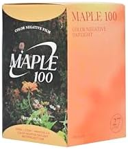 RETOCOLOR Maple 100 35mm Color Negative Film, 27EXP, ISO100, C41-processing, DX-Coded, Retro Color by RETO