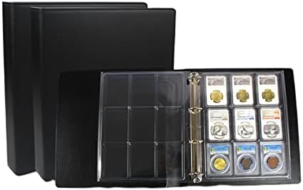 MUDOR Coin Slab Binder with 2 Sheets Coin Slab Sleeves for PCGS NGC by MUDOR