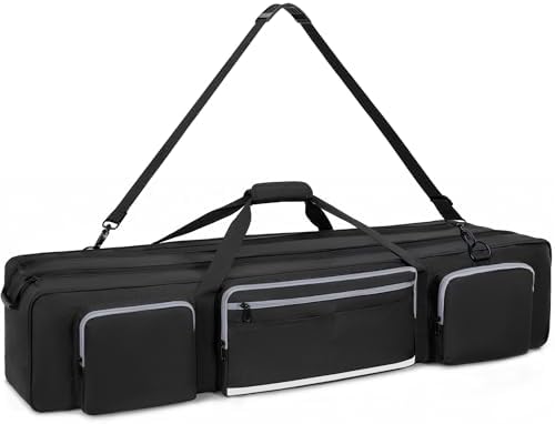 Tripod Carrying Case, 40.6" Heavy Duty Tripod Bag with Padded Divider by IBVIVIC
