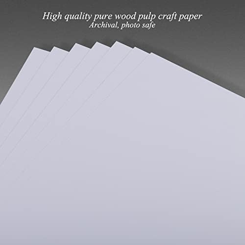 1DOT2 10x10 Inch 3 Ring DIY Scrapbook Photo Album, Gray - Image 4