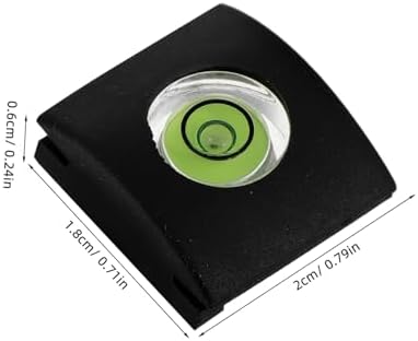 MERRYHAPY 5Pcs Camera Hot Shoe Mount Protector with Spirit Level Plastic Covers for Flashlight Stability Quick Installation Compatible with Digital Cameras - Image 2