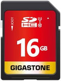 GIGASTONE 16GB SD Card UHS-I U1 Class 10 SDHC Memory Card High-Speed up to 80MB/s Full HD Video Kodak Olympus Digital Camera by Gigastone