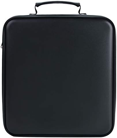 CD Case DVD Holder Storage: 320 Capacity DVD Cases Organizer Plastic Carrying Binder Wallet Storage for Home Travel by TIMCORR
