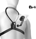 NEEWER Magnetic Neck Holder for Action Camera & Phone, Hands Free Neck Mount with Chest Strap Compatible with GoPro DJI Insta360 iPhone, Phone Holder for POV Vlog Video Recording, GP26 by Neewer